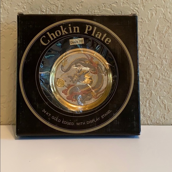 6” Chokin 24kt gold plate; NWT - Picture 5 of 6